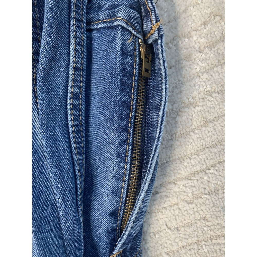 Levis 550 Men's Relaxed Tapered Jeans Vintage Y2K size 34x30 Blue Medium Wash - Picture 14 of 14